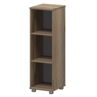 Стеллаж узкий средний Аргентум НТ-440 Дуб сафари